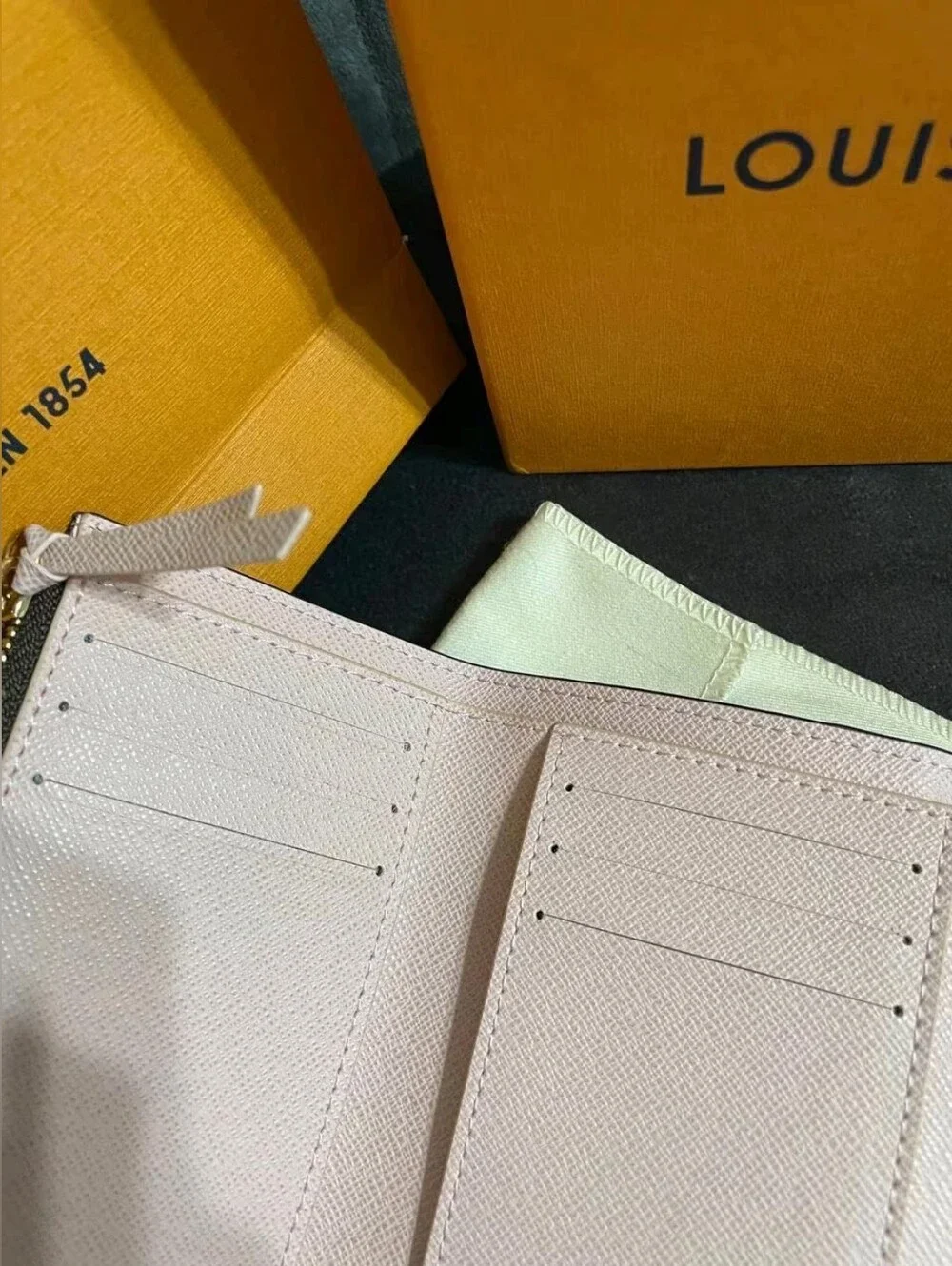 Louis Vuitton Pink Lisa Wallet